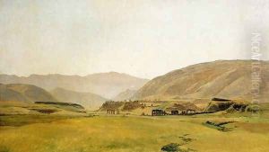 Campagna Landscape by Johann Martin Von Rohden