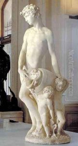 Young River God by Pierino da Vinci