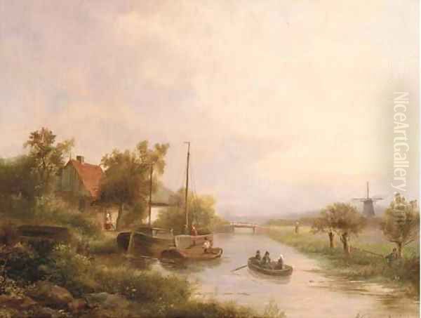 Along the river in summer - view 1