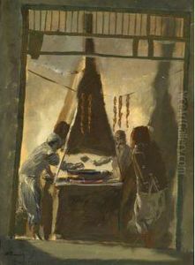 A Sausage Maker In Tunis