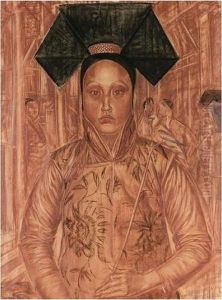 Chinese Lady by Alexander Evgenievich Yakovlev