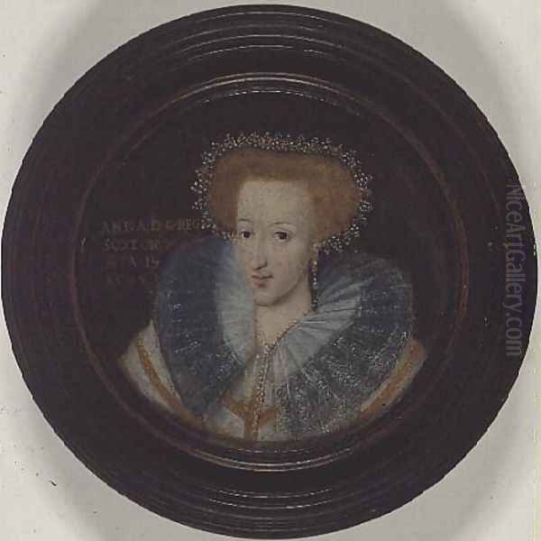 Queen Anne of Denmark (1574-1619), wife of James VI of Scotland and I of England and Ireland (1566-1625), 1595 - view 1