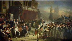The Enrolment of Volunteers, 22nd July 1792, c.1850-53