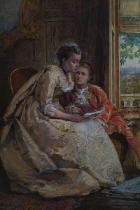 The Letter by George Goodwin Kilburne