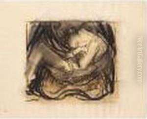 Tod Mit Frau Im Schoss (death With Woman In Its Lap) by Kathe Kollwitz