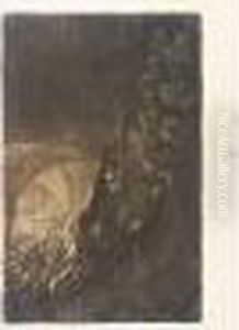 Bauernkrieg. Bewaffnung In Einem Gewolbe; And Vergewaltigt (klipstein 95 Vi; And 97 V) by Kathe Kollwitz