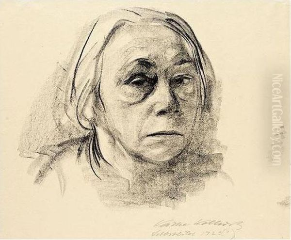 Selbstbildnis En Face (self-portrait En Face) - view 1