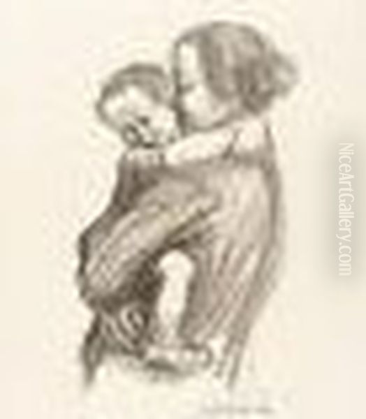 Mutter Mit Jungen (klipstein 246 Iii) - view 1
