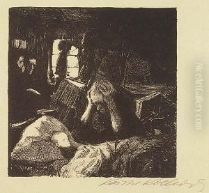 Schlactfeld by Kathe Kollwitz