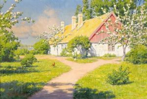 Gardsidyll I Sommargronska