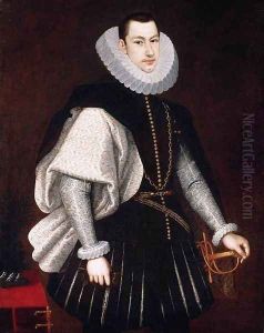 Portrait of a Gentleman by Rodrigo de Villandandro