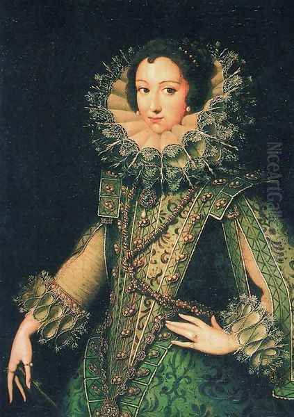 Portrait of an Unknown Lady 1610s - view 1