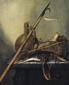 Still Life with a Pitcher and Crustaceans