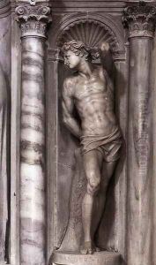 St Sebastian by Alessandro Vittoria