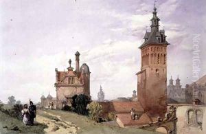 A View near Moscow, 1836 by Alfred Gomersal Vickers