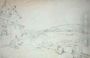 Crakow, 1827 by Alfred Gomersal Vickers