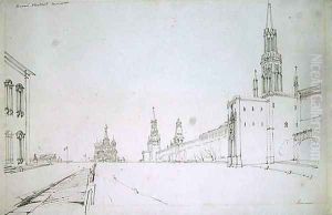 Moscow, 1827 2 by Alfred Gomersal Vickers