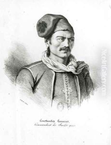 Constantine Kanaris 1790-1877 by Villain