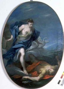 Venus and Adonis by Francesco Vellani