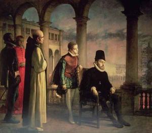 Philip II (1527-98) Declaring his Faith, 1871 by Domingo Valdivieso