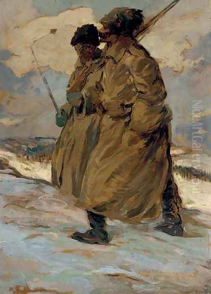 Two Soldiers - view 1