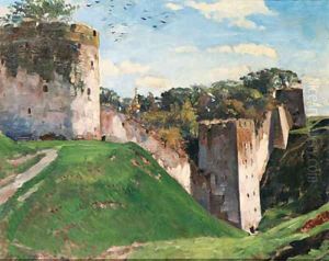 Walls of Pskov Lavra