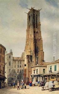 Tour Saint-Jacques by Francois Etienne Villeret