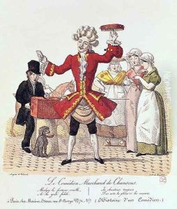 The Street Singer, engraved by Alois Senefelder (1771-1834) by Valmont, Auguste de