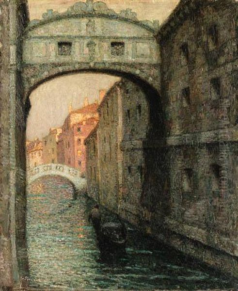 Venise, Le Pont Des Soupirs (the Bridge Of Sighs) - view 1