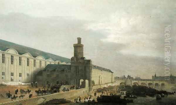 Galerie du Louvre and the Porte Neuve, c.1640 - view 1