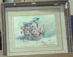 Panier De Roses by Madeleine Jeanne Lemaire