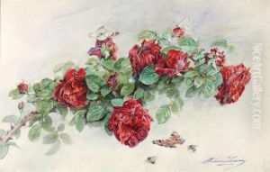 Jetee De Roses by Madeleine Jeanne Lemaire