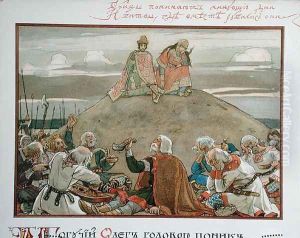 The Song of Oleg the Wise, 1899 by V. Vaznetzov