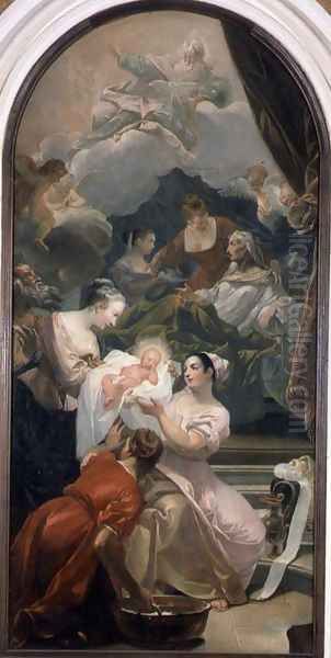 The Birth of the Virgin - view 1