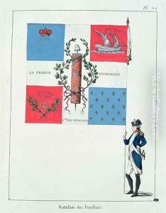 Flag of the Feillant Battalion, 1790