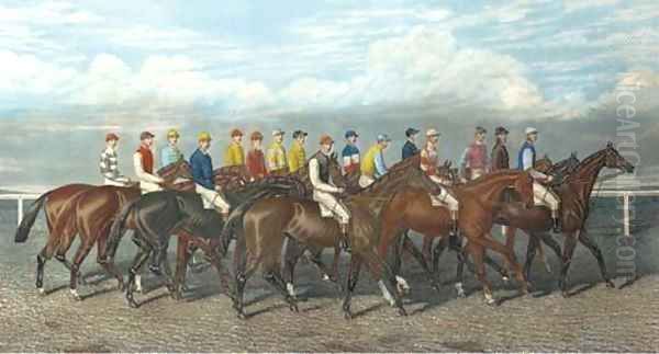 Leading Jockey's of their day, by E. G. Hester - view 1