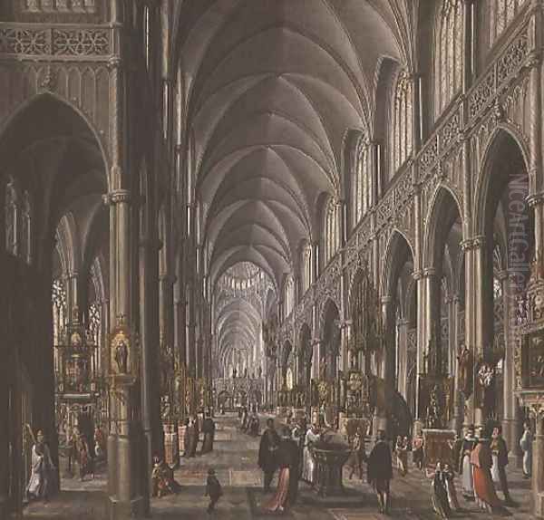 Interior of a Gothic Church, 1596-97 - view 1