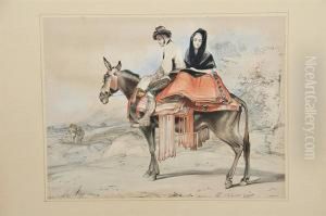 Peasants Mendicant Monks by John Frederick Lewis