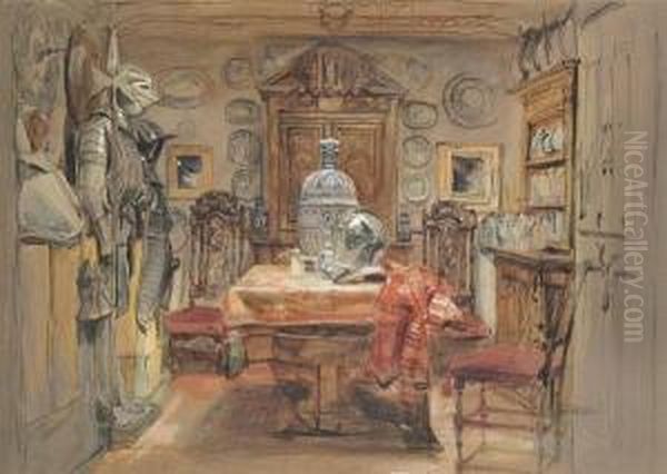Interior Scene With Armour - view 1