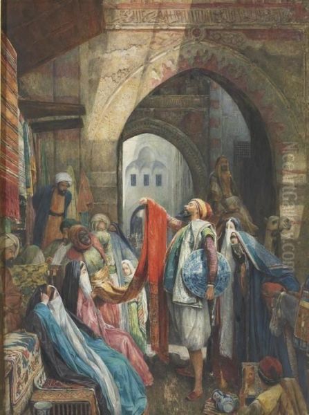 A Cairo Bazaar - view 1
