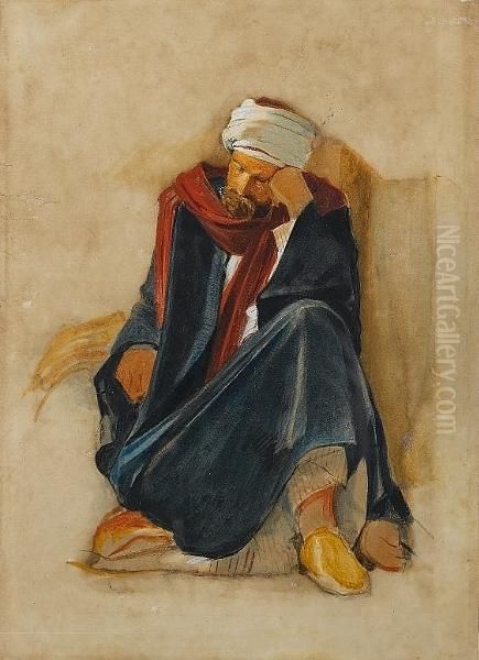 An Arab At Rest - view 1