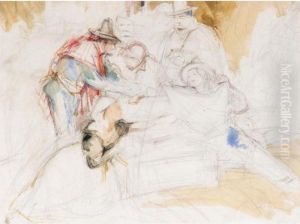 Spanish Peasants by John Frederick Lewis