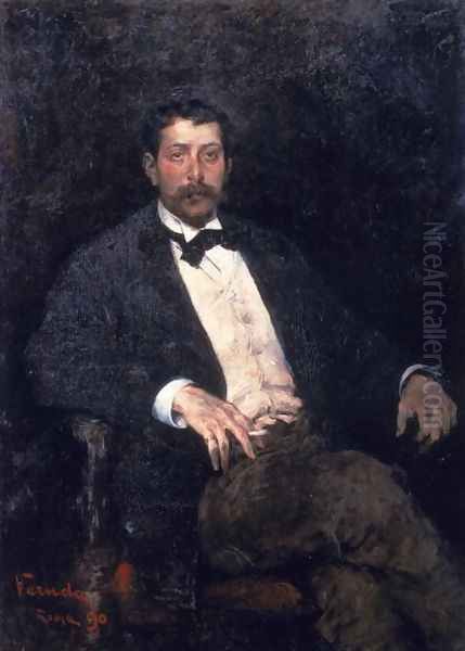 Portrait of Giacomo Puccini - view 1