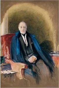 Portrait Of John, 2nd Lord Ponsonby by John Frederick Lewis