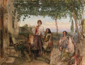 The Festival Of Grapes by John Frederick Lewis