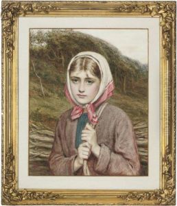 The Young Gypsy Girl by Charles Sillem Lidderdale