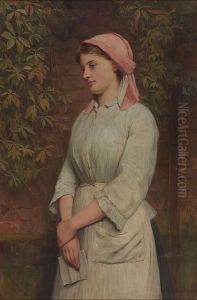 The Love Letter, With Monogram And Dated 1890 by Charles Sillem Lidderdale