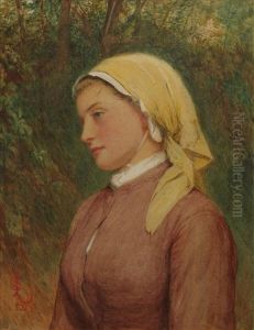 Thecountry Girl, Bust Length Portrait