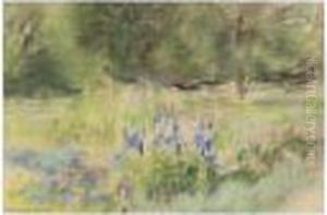 Landschaft (landscape) by Max Liebermann