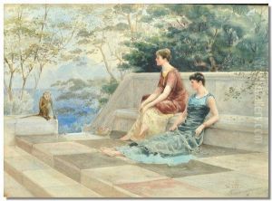 Figures On A Terrace Figures On A Terrace